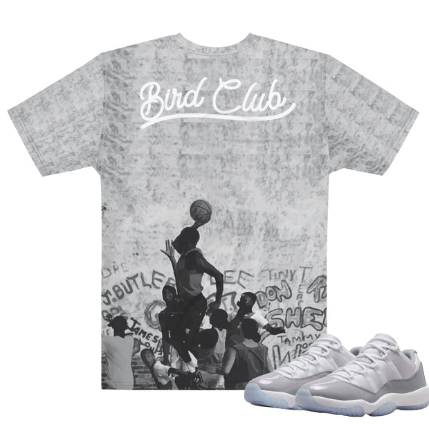 Retro 11 Low Cement Grey "Playground" Shirt - Sneaker Tees to match Air Jordan Sneakers