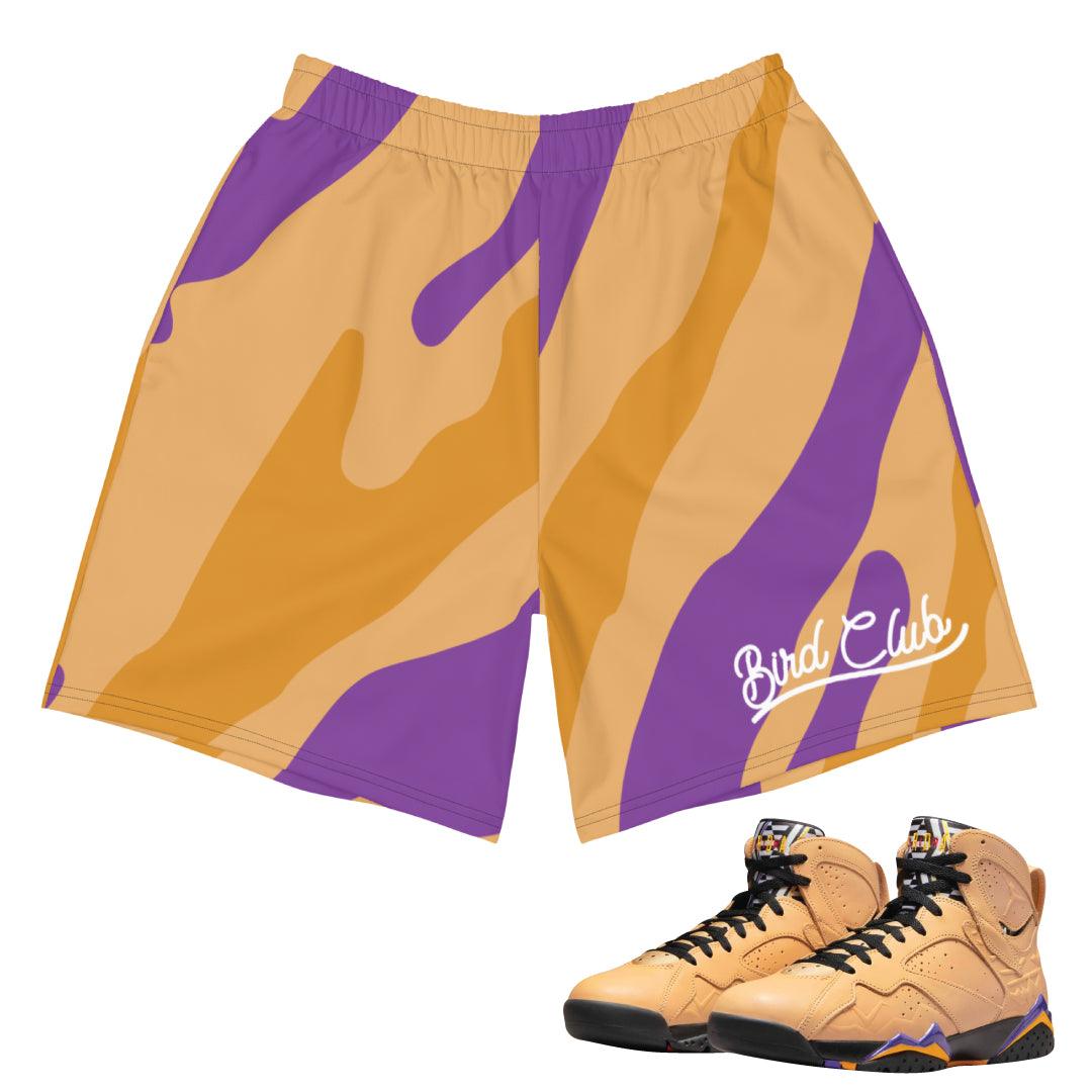 Retro 7 Afrobeats shorts - Sneaker Tees to match Air Jordan Sneakers