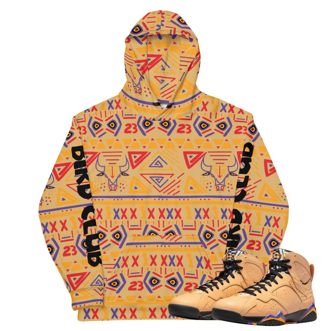Retro 7 Afrobeats Hoodie - Sneaker Tees to match Air Jordan Sneakers