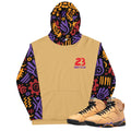 Retro 7 Afrobeats Hoodie - Sneaker Tees to match Air Jordan Sneakers