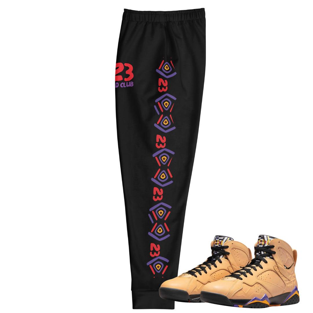 Retro 7 Afrobeats Joggers - Sneaker Tees to match Air Jordan Sneakers