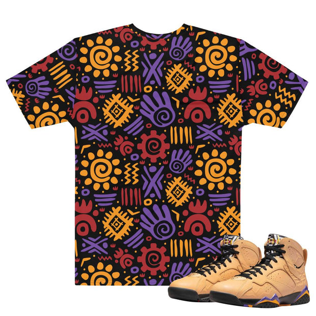 Retro 7 Afrobeats Shirt - Sneaker Tees to match Air Jordan Sneakers