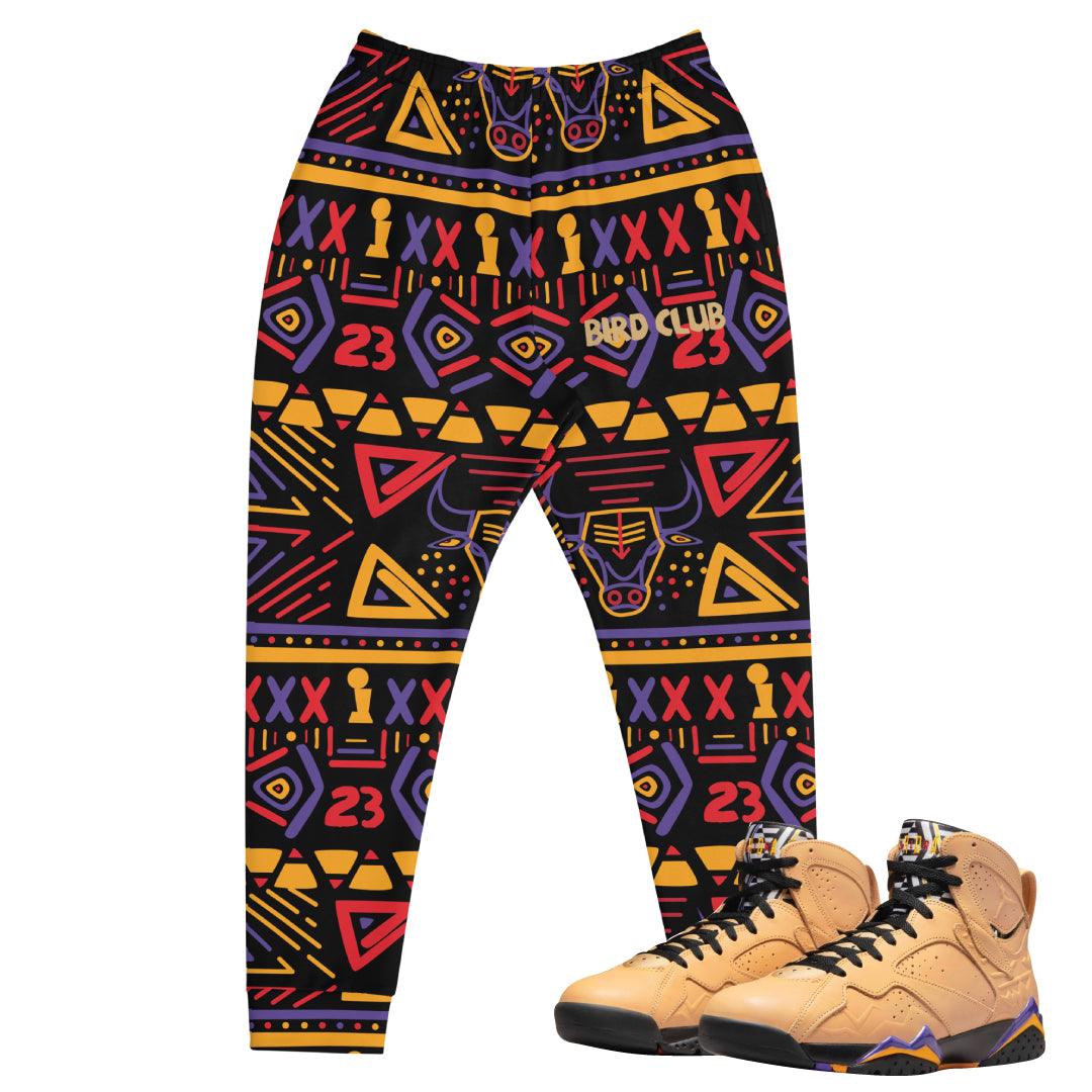 Retro 7 Afrobeats Joggers - Sneaker Tees to match Air Jordan Sneakers