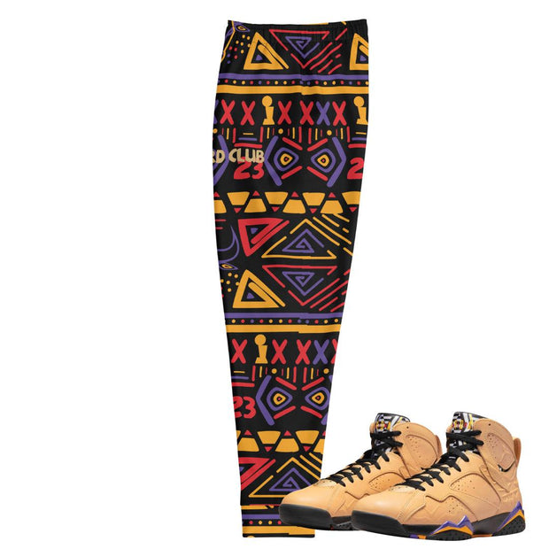 Retro 7 Afrobeats Joggers - Sneaker Tees to match Air Jordan Sneakers