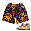 Retro 7 Afrobeats shorts - Sneaker Tees to match Air Jordan Sneakers
