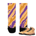 Retro 7 Afrobeats TRIBE Socks - Sneaker Tees to match Air Jordan Sneakers