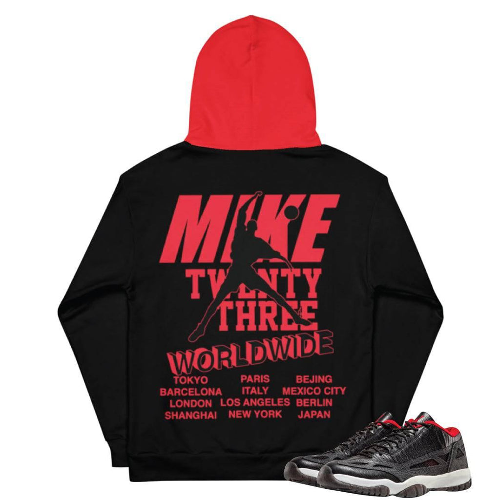 RETRO 11 LOW IE HOODY - Sneaker Tees to match Air Jordan Sneakers