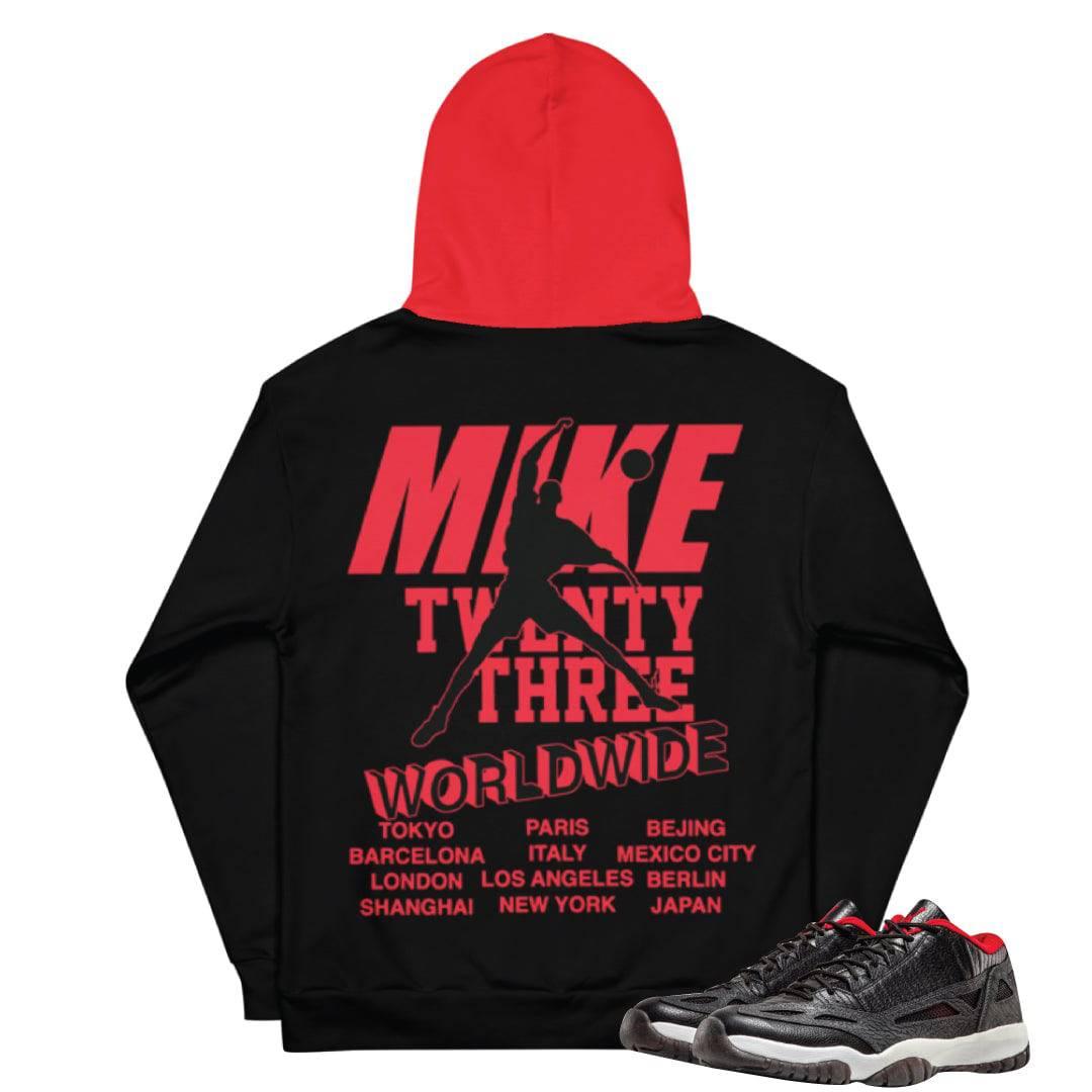 RETRO 11 LOW IE HOODY - Sneaker Tees to match Air Jordan Sneakers