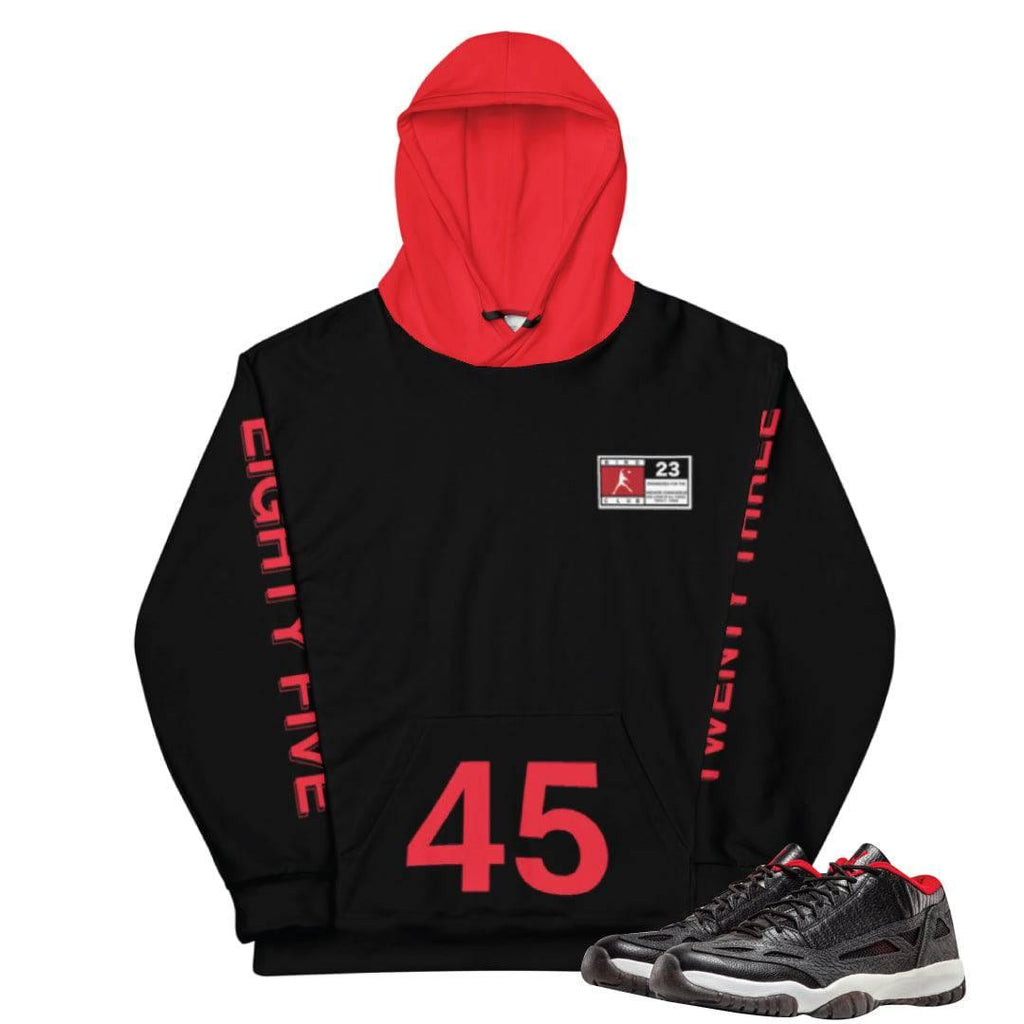 RETRO 11 LOW IE HOODY - Sneaker Tees to match Air Jordan Sneakers