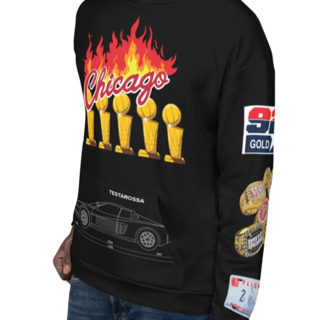 Retro 3 Red Thunder Everything Jordan Hoodie - Sneaker Tees to match Air Jordan Sneakers
