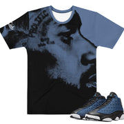 Retro 13 Brave Blue Prolific shirt - Sneaker Tees to match Air Jordan Sneakers