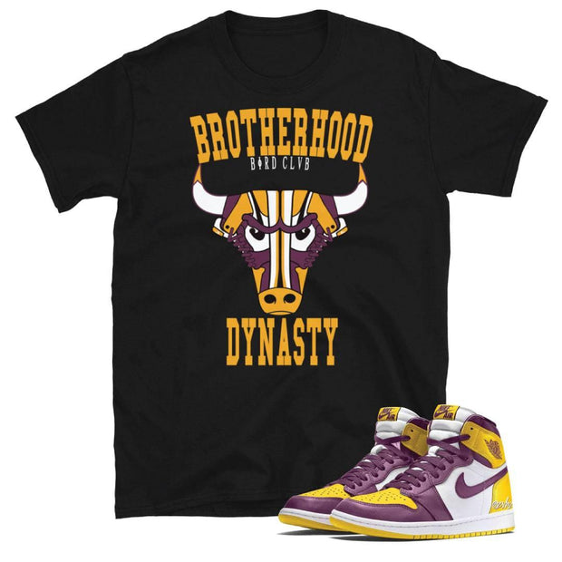 Retro 1 OG Brotherhood shirt - Sneaker Tees to match Air Jordan Sneakers