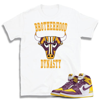 Retro 1 sneakers OG Brotherhood shirt - Sneaker Tees to match Air Jordan Sneakers