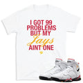 Retro 7 Cardinal Shirt - Sneaker Tees to match Air Jordan Sneakers