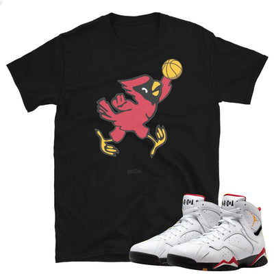Retro 7 Cardinal Shirt - Sneaker Tees to match Air Jordan Sneakers