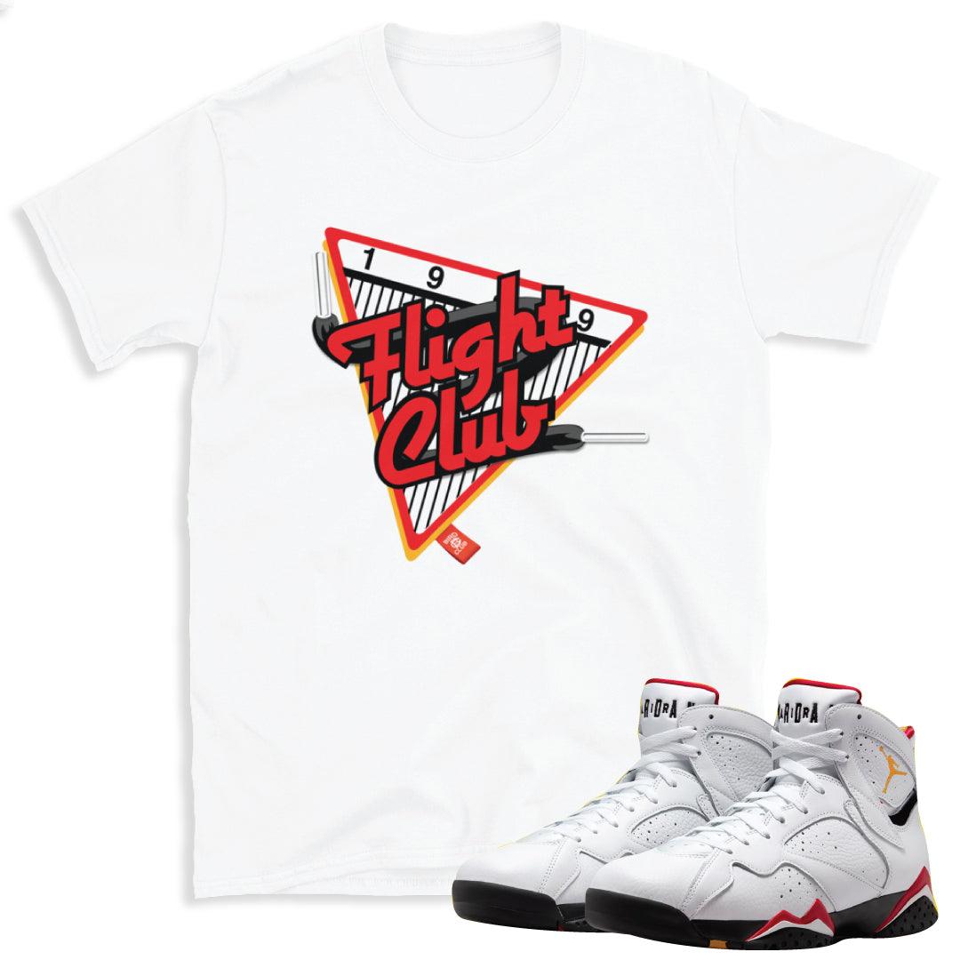 Retro 7 Cardinal Shirt - Sneaker Tees to match Air Jordan Sneakers