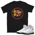 Retro 7 Cardinal Shirt - Sneaker Tees to match Air Jordan Sneakers
