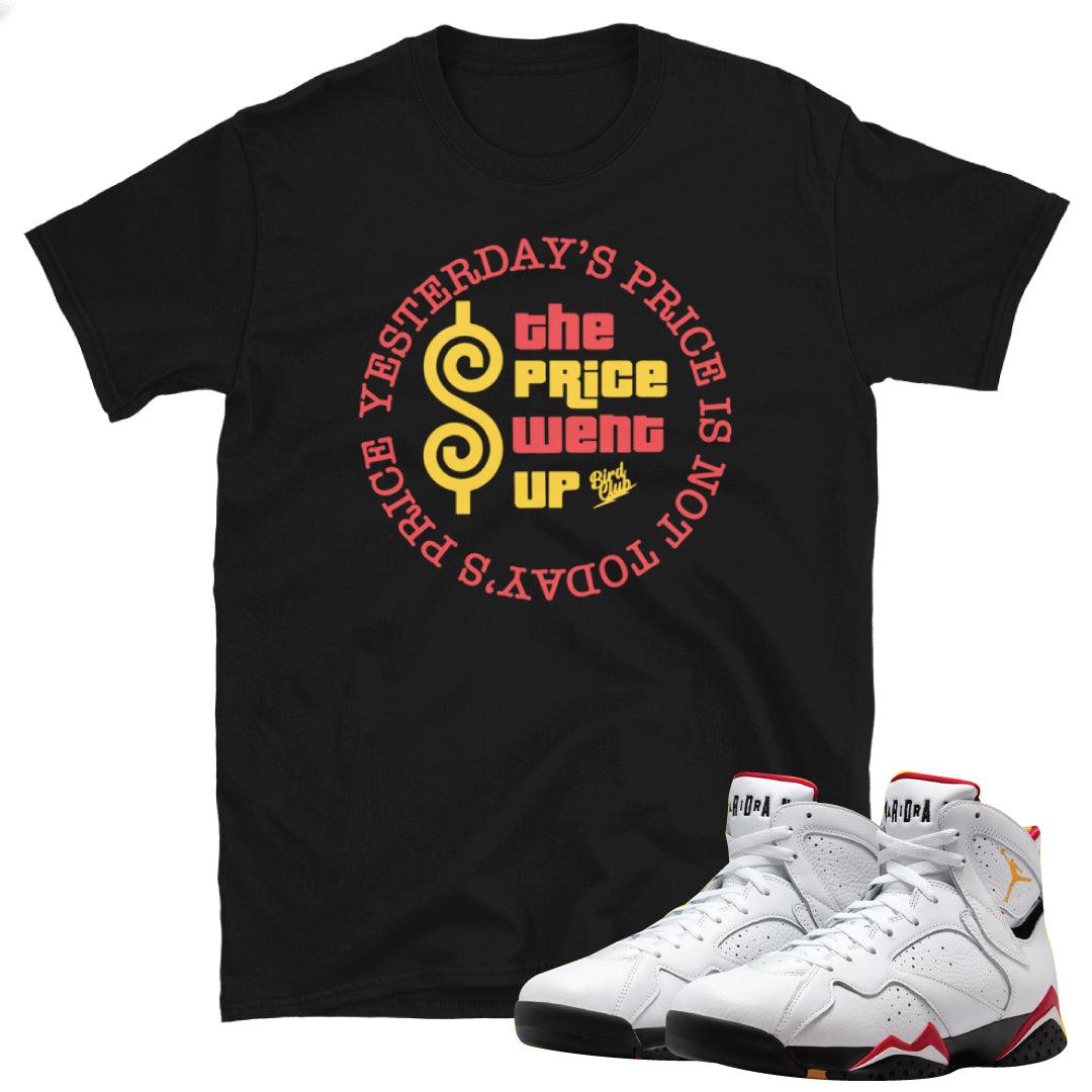 Retro 7 Cardinal Shirt - Sneaker Tees to match Air Jordan Sneakers