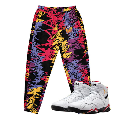 Retro 7 Cardinal OG Tracksuit Pants - Sneaker Tees to match Air Jordan Sneakers