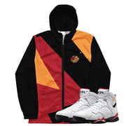 Retro 7 Cardinal OG Wind Breaker - Sneaker Tees to match Air Jordan Sneakers