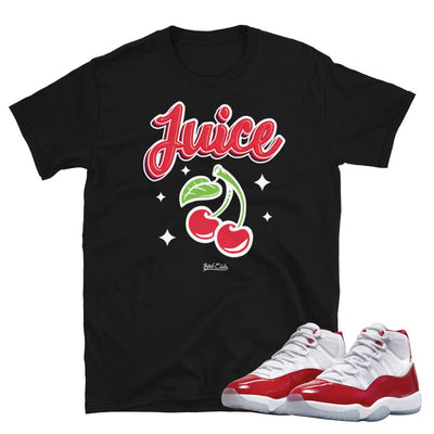 Retro 11 Cherry Red Shirt - Sneaker Tees to match Air Jordan Sneakers