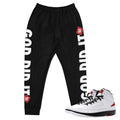 Retro 2 "Chicago" Joggers - Sneaker Tees to match Air Jordan Sneakers