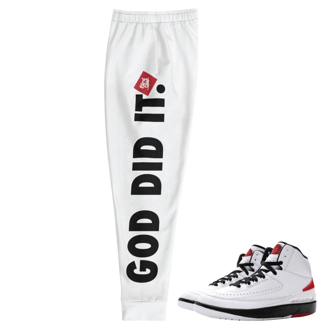 Retro 2 "Chicago" Joggers - Sneaker Tees to match Air Jordan Sneakers