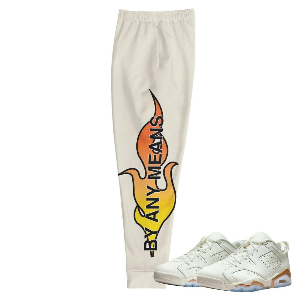 Retro 6 Low CNY Joggers - Sneaker Tees to match Air Jordan Sneakers