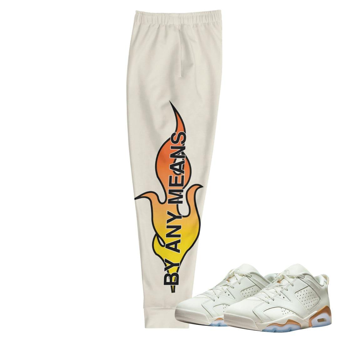 Retro 6 Low CNY Joggers - Sneaker Tees to match Air Jordan Sneakers