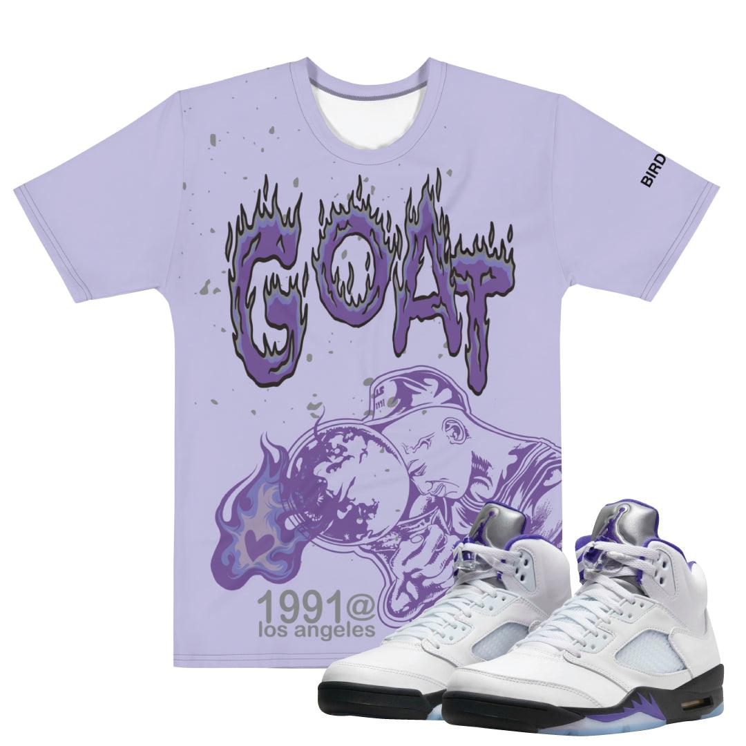 Retro 5 Concord Shirt - Sneaker Tees to match Air Jordan Sneakers