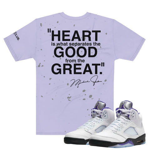 Retro 5 Concord Shirt - Sneaker Tees to match Air Jordan Sneakers