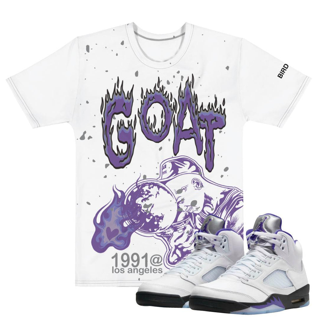 Retro 5 Concord Shirt - Sneaker Tees to match Air Jordan Sneakers