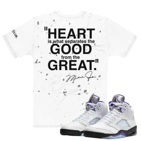Retro 5 Concord Shirt - Sneaker Tees to match Air Jordan Sneakers
