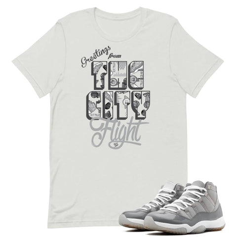 Retro 11 Cool Grey Shirt - Sneaker Tees to match Air Jordan Sneakers