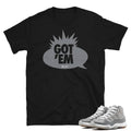 Cool Grey 11 Matching shirt - Sneaker Tees to match Air Jordan Sneakers