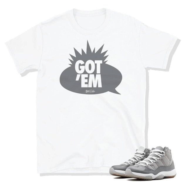 Cool Grey 11 Matching shirt - Sneaker Tees to match Air Jordan Sneakers