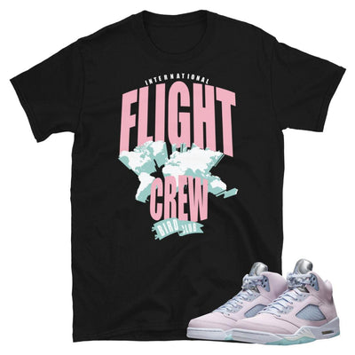Retro 5 Flight Crew Shirt - Sneaker Tees to match Air Jordan Sneakers