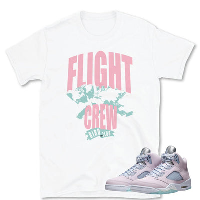 Retro 5 Flight Crew Shirt - Sneaker Tees to match Air Jordan Sneakers