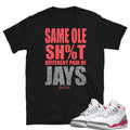 Retro 3 Fire Red OG Shirt - Sneaker Tees to match Air Jordan Sneakers