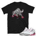 Retro 3 Fire Red OG Shirt - Sneaker Tees to match Air Jordan Sneakers