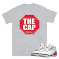 Retro 3 Fire Red Shirt - Sneaker Tees to match Air Jordan Sneakers