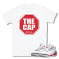 Retro 3 Fire Red Shirt - Sneaker Tees to match Air Jordan Sneakers
