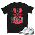 Retro 3 Fire Red OG Shirt - Sneaker Tees to match Air Jordan Sneakers