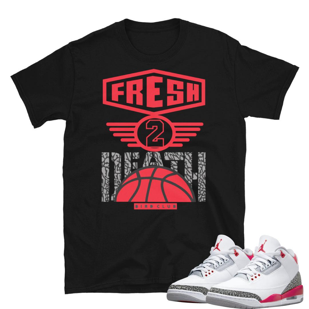 Retro 3 Fire Red OG Shirt - Sneaker Tees to match Air Jordan Sneakers