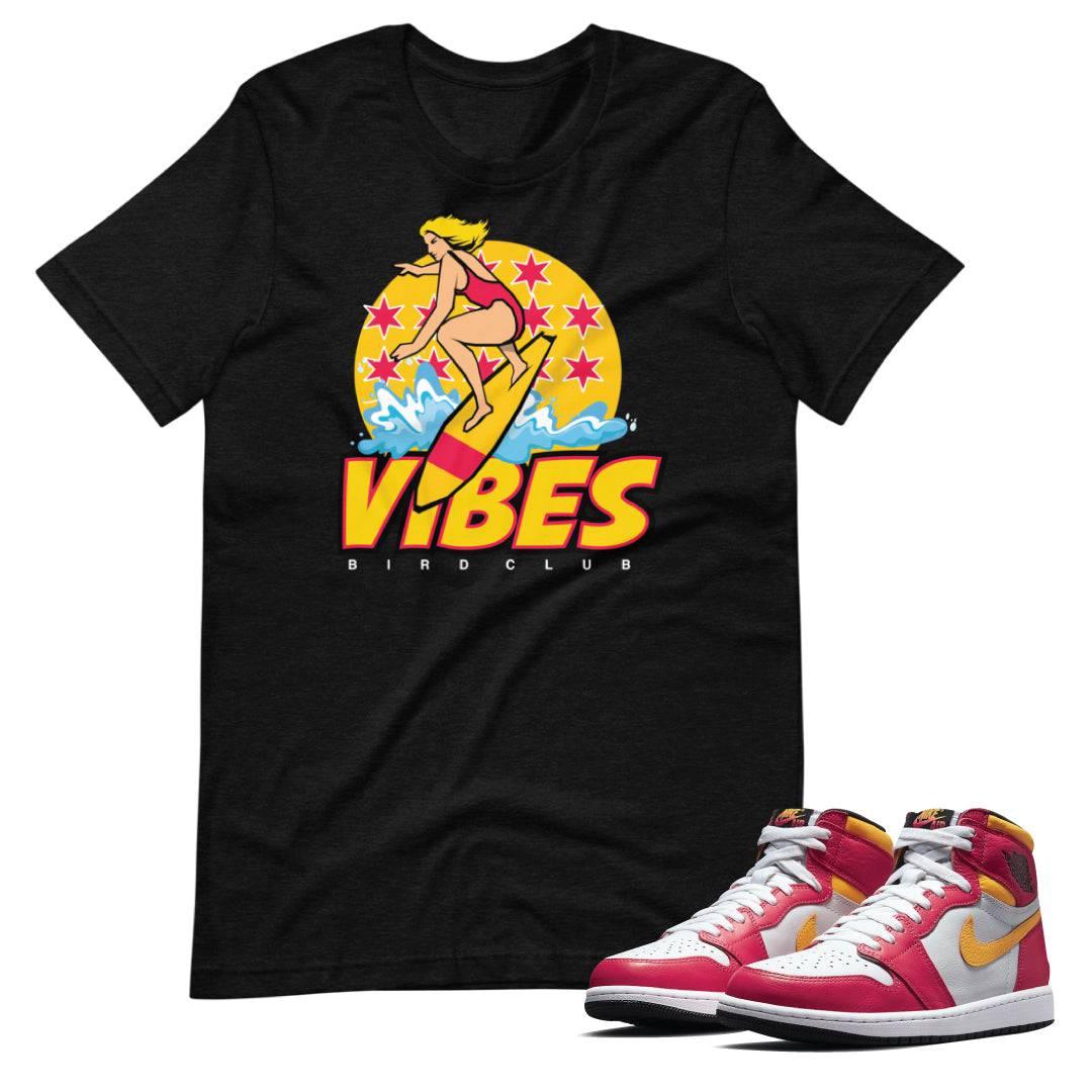 RETRO 1 FUSION RED SHIRT - Sneaker Tees to match Air Jordan Sneakers
