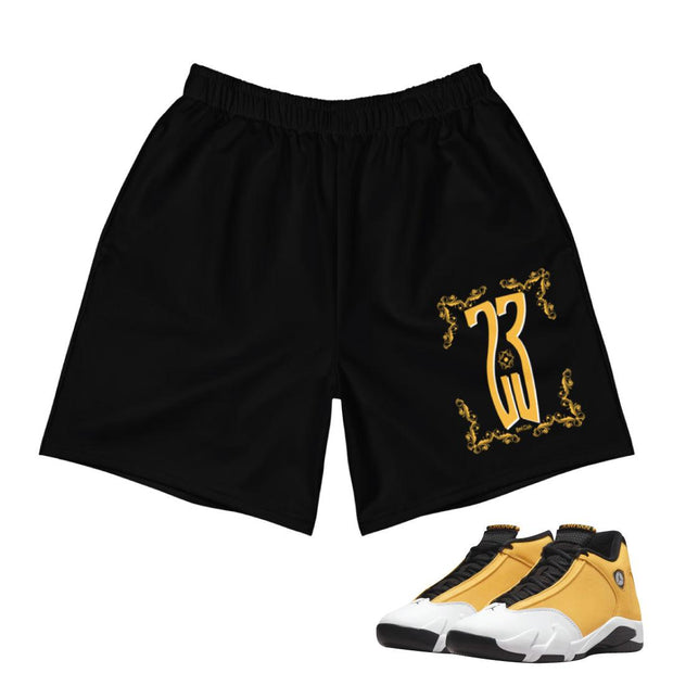 Retro 14 Ginger Shorts - Sneaker Tees to match Air Jordan Sneakers