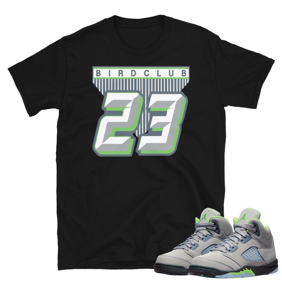 Retro 5 Green Bean Shirt - Sneaker Tees to match Air Jordan Sneakers