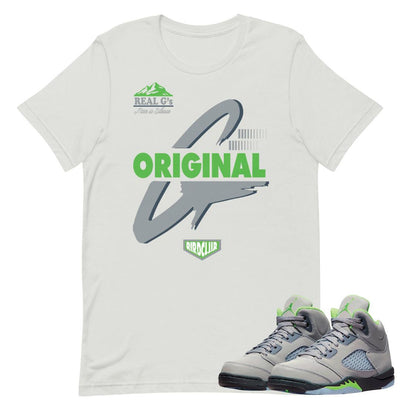 Retro 5 Green Bean Shirt - Sneaker Tees to match Air Jordan Sneakers