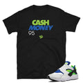 Huarache Scream Green Shirt - Sneaker Tees to match Air Jordan Sneakers
