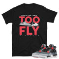 Retro 4 Infrared shirt - Sneaker Tees to match Air Jordan Sneakers